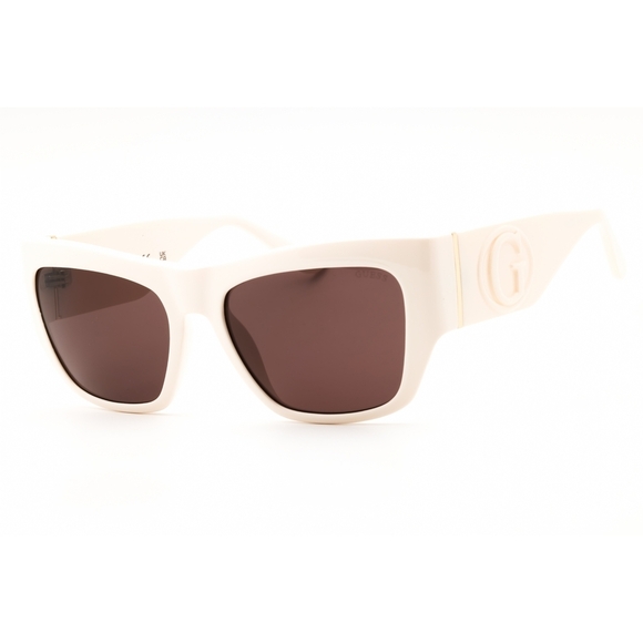 Guess Accessories - NWT Guess GU00252-25Y Ivory Rectangle 54mm Sunglasses